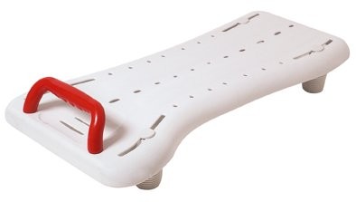 Badebrett BENNY,35x74,5cm,m.Handgriff rot(Drive Medical),