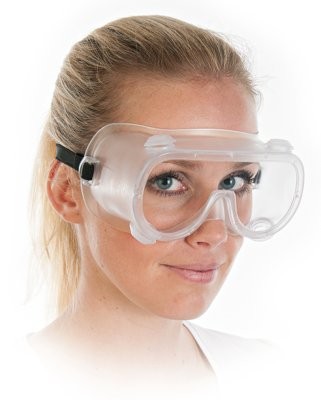 Schutzbrille Comfort Vollsicht,m.Luftventilen,