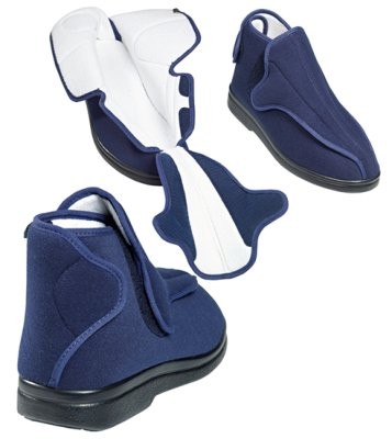 Reha-Schuh SaniCabrio,marineblau Gr.46(Promed),