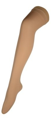 Oberschenkel-Kosmetikstrümpfe,Gr.0,