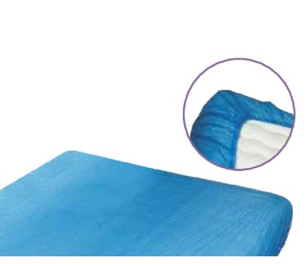 Matratzenschutzbezug, CPE, blau