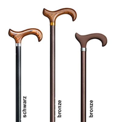 Leichtmetall-Derbystock,verstellbar bronze(Gastrock),