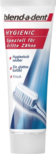 blend-a-dent 12x Hygienic Spezial-Zahncreme für dritte Zähne 75 ml