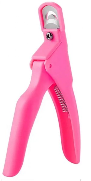 Top Nagelknipser Tip Cutter Schneider für Kunstnägel Gelnägel Falsche Nägel Maniküre Werkzeug Pink T