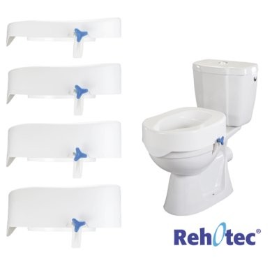 Toilettensitzerhöhung REHOTEC,13cm,