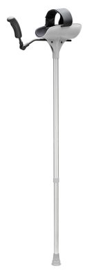 Arthritis-Gehstütze bis 140kg,schwarz/grau(Stück)TOPEinmalig