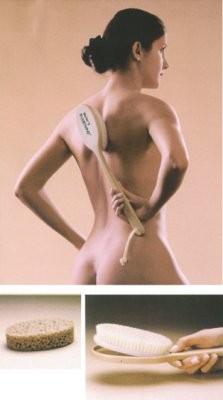 Walter's PFLEGEHAND im Set,(Stiel,Kissen,Schwamm,Bürste),