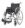 Rollstuhl S-ECO 300,SB43,PU,Duo-Armlehnen,TB,silber,