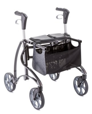 Rollator DOLOMITE JAZZ 510,SH,51 m.Korb u.Stufenh.anthrazit,