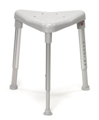 Duschhocker EDGE SH42-57cm,weiß(Etac)Einmalig!