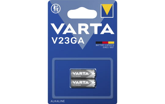 V23GA-Batterie VARTA ''Electronics'' Alkaline, MN21, 12V, 2er-Pack