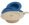 Stechbecken Kunststoff rund,creme,