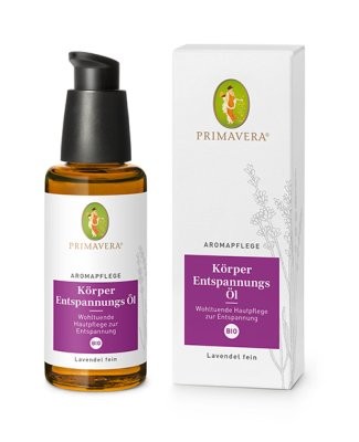 Primavera Aromapflege KörperEntspannungs Öl bio,50ml