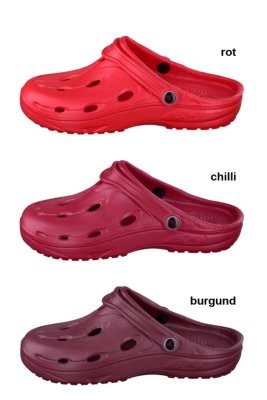 chung shi DUX Clog chilli Gr.,38,
