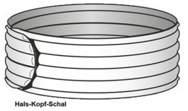 StatiMed Futur Wellness-Schal,Hals-Kopf,marine(Werkmeister),