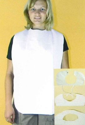 Lätzchen für Erwachsene,Folie,mit Auffangtasche(CareLiv),