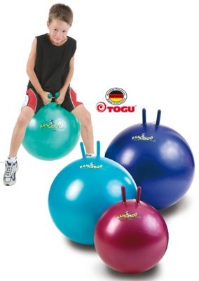 ABS-Sprungball Kangaroo Junior,45cm farbig sortiert(TOGU),