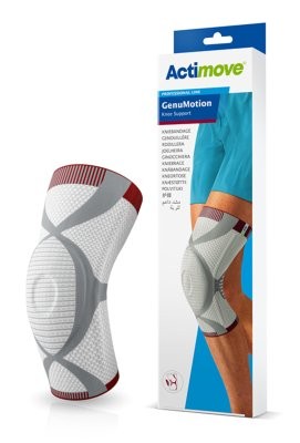 Actimove GenuMotion Aktiv-,Bandage anthrazit Gr.XL(BSN),