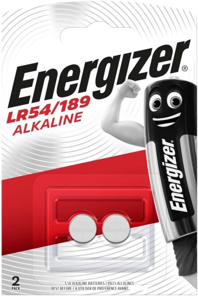Energizer 2x 2er Blister LR44/A76 Alkaline Knopfzelle 1,5V 623071