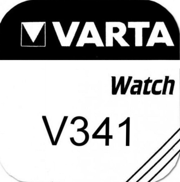 Varta 2x Watch V341 Uhrenzelle Knopfzelle SR 714 SW Silber-Oxid 11 mAh 1,55 V 1er Blister V 341