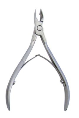 Hautzange 10,5cm m.Doppelfeder,(Hans Kniebes),